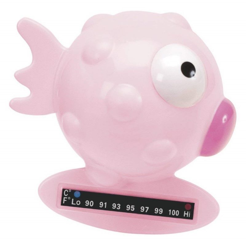 CHICCO BATH THERMOMETER PINK chicco