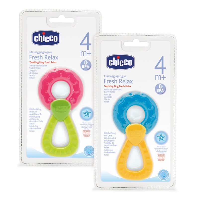CHICCO COOLING TEETHER RING - chicco