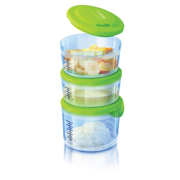 CHICCO BABY FOOD CONTAINERS