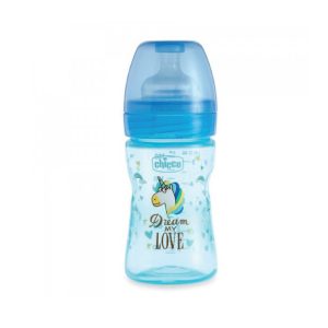 CHICCO WELL BEING BOTTLE LOVE BLUE 150ML