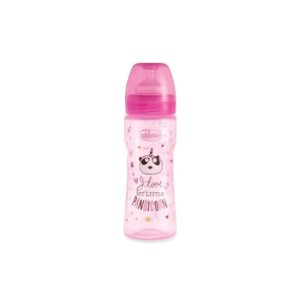 CHICCO WELL BEING BOTTLE LOVE PINK 330ML