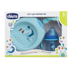 CHICCO WEANING SET 6M+ BOY