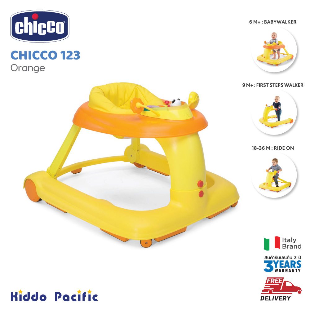 Baby walker best sale chicco 123